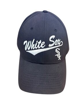 Chicago White Sox Baseball Cap Black Adjustable MLB Fan Favorite Hat